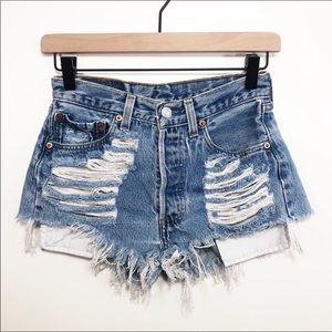 Levi’s 501XX Vintage High Rise Jean Shorts